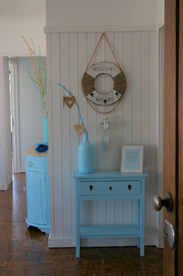 Blue Apartment Parede Beach House Esterno foto